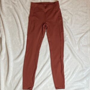 Lululemon Women's Invigorate 28” Tight LW5DJ5S DKTE Orange Size 6